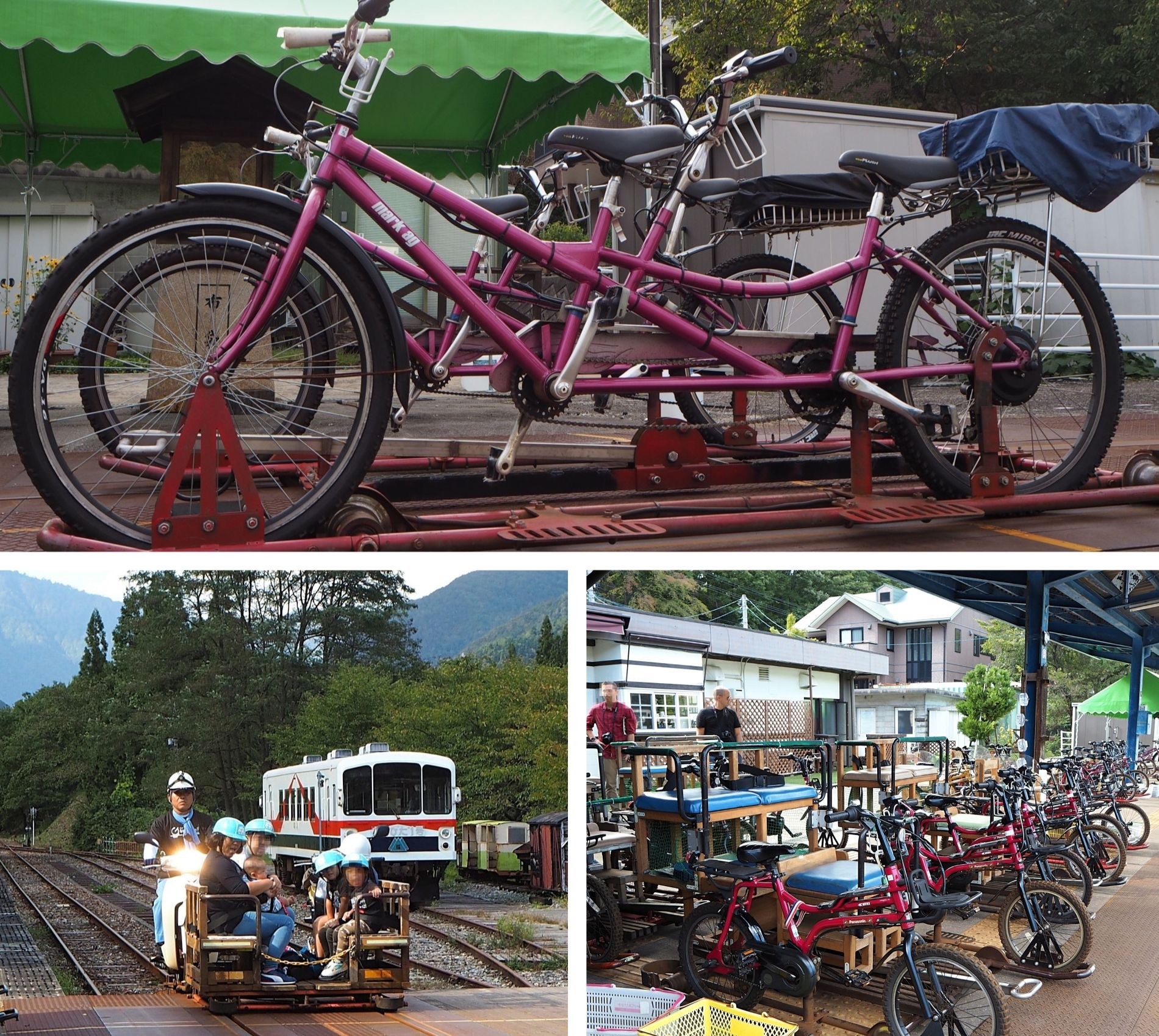 岐阜観光 自転車で線路を走る レールマウンテンバイク Gattan Goで自然の中をサイクリング Travel Plus