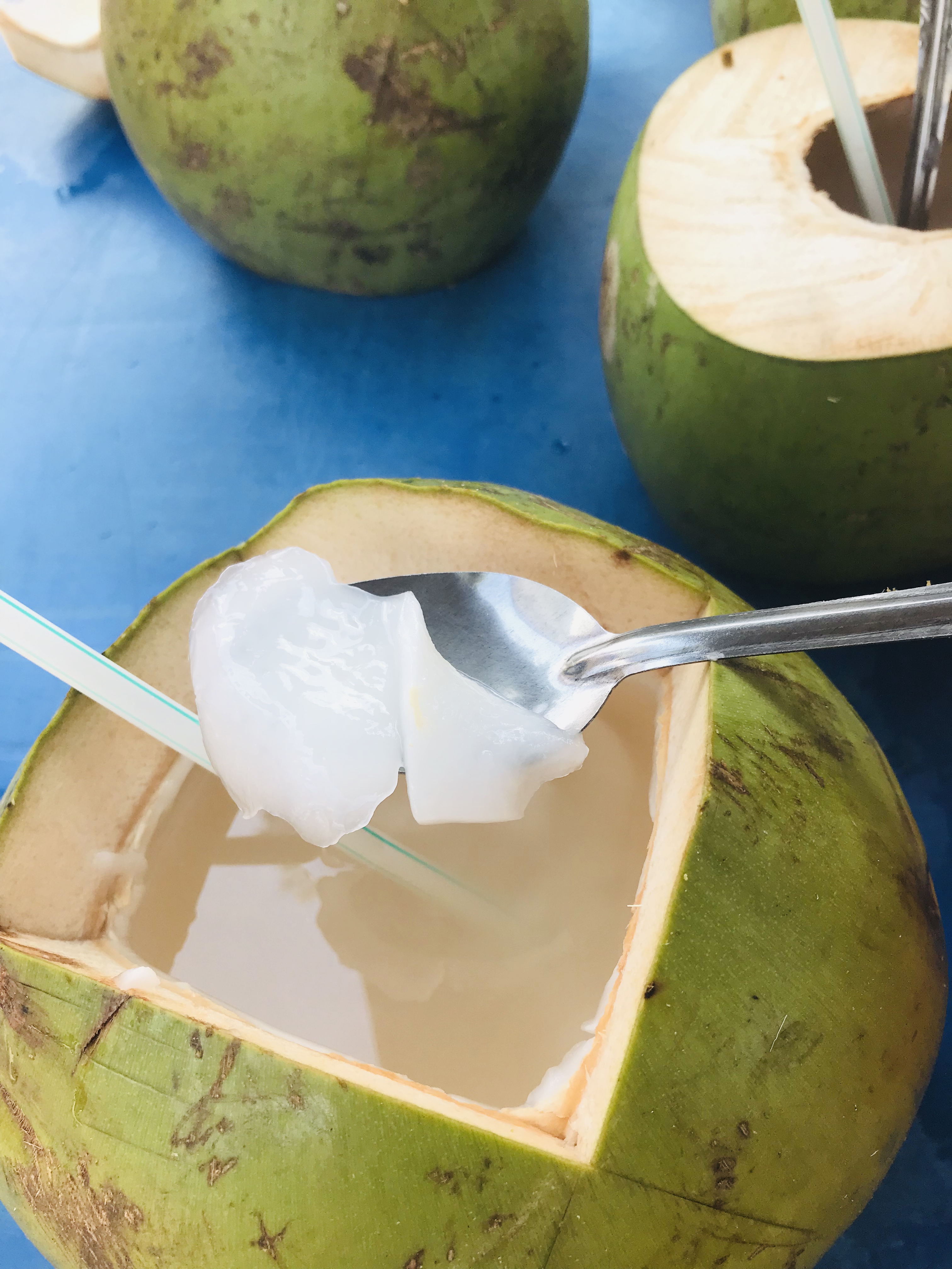 天然の点滴 マレーシア街歩き 暑いと思ったら水分補給に栄養満点のココナッツジュースを カリウム ミネラル マグネシウム Travel Plus